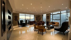 Living Room in 2 BHK Apartment at Palm Beach Silver Sands CHS, Andheri West – for Rent