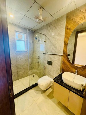 Bathroom in 3 BHK Builder Floor at Sector 71 – for Sale