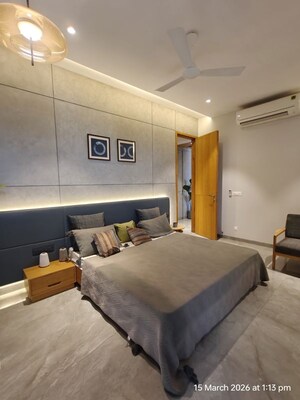 Living Room in 4 BHK Apartment at Adajan – for Sale