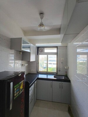 Kitchen in 1 BHK Apartment at Sethia Imperial Avenue, Malad East – for Rent