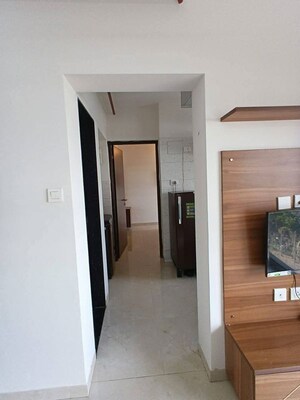 Building Lobby in 1 BHK Apartment at Sethia Imperial Avenue, Malad East – for Rent