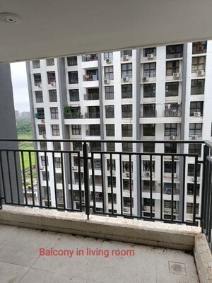 Balcony in 2.5 BHK Apartment at Jagatpur – for Rent
