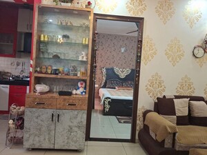 Living Room in 2 BHK Apartment at Landcraft Golflink Villas, Pandav Nagar – for Rent