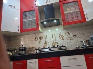 Kitchen in 2 BHK Apartment at Landcraft Golflink Villas, Pandav Nagar – for Rent