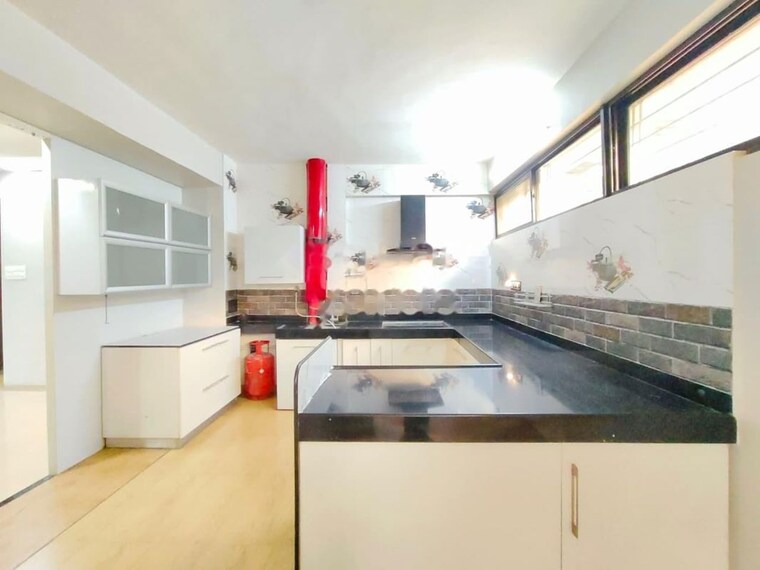 Kitchen, mont-vert-belair 4 Bedroom 3900 Sq.Ft. Apartment In Bhugaon Pune 10182578