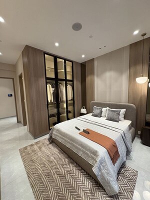 Bedroom in 3.5 BHK Builder Floor at Adani Samsara Ivana, Sector 63 – for Sale