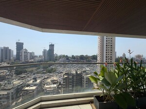 Balcony in 3 BHK Apartment at Worli Naka – for Rent