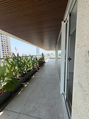 Balcony in 3 BHK Apartment at Worli Naka – for Rent