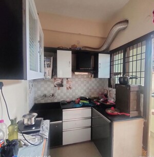 Kitchen in 2 BHK Apartment at Gayatri Nivas, Seetamma Peta – for Rent