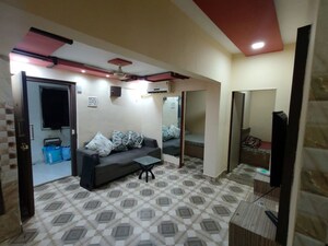 Living Room in 2 BHK Apartment at Golden Isle, Goregaon East – for Rent