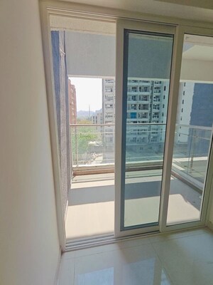 Balcony in 2 BHK Apartment at Paranjape Trident Towers, Wakad – for Rent