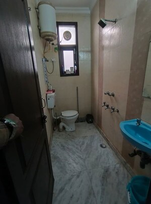 Bathroom in 2 BHK Builder Floor at Govindpuri – for Rent