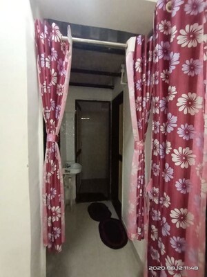 Bathroom in 1 BHK Apartment at Belvalkar Kalpak CHS, Dahanukar Colony – for Rent