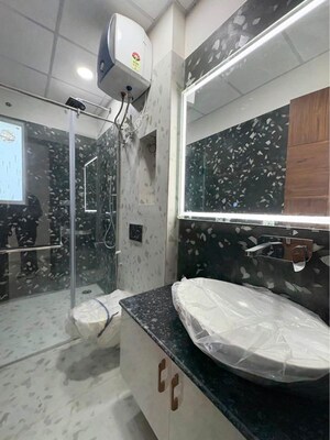 Bathroom in 3 BHK Builder Floor at Heritage Homes, Sector 9 – for Rent