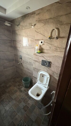 Bathroom in 4 BHK Builder Floor at Green Fields Colony – for Rent