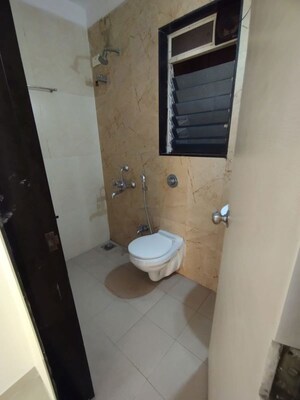 Bathroom in 3 BHK Apartment at Nisarg Hyde Park, Kharghar – for Sale