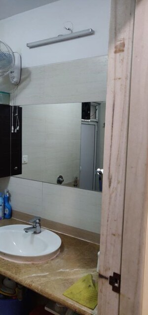 Bathroom in 3 BHK Apartment at Nahar 8 Towers, Chandivali – for Rent