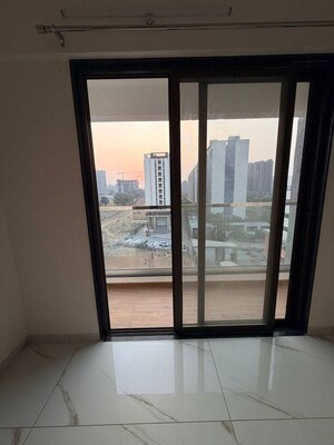 Balcony in 3 BHK Apartment at Kohinoor Sapphire 3, Tathawade – for Rent