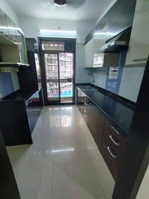 Kitchen in 3 BHK Apartment at Nisarg Hyde Park, Kharghar – for Sale