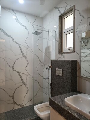 Bathroom in 3 BHK Builder Floor at Greater Kailash I – for Sale