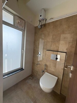 Bathroom in 1 BHK Apartment at Omkar Signet, Malad East – for Sale