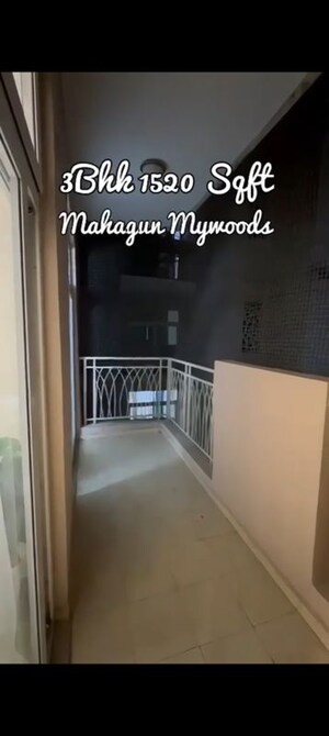 Building Lobby in 3 BHK Apartment at Mahagun My Woods, Sector 16c Greater Noida – for Sale