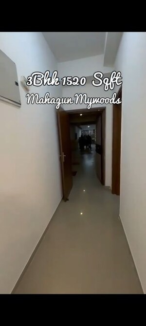 Building Lobby in 3 BHK Apartment at Mahagun My Woods, Sector 16c Greater Noida – for Sale