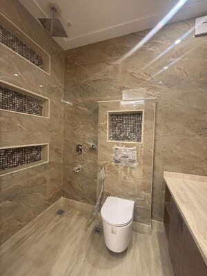 Bathroom in 3 BHK Builder Floor at Greater Kailash I – for Sale