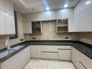 Kitchen in 3 BHK Builder Floor at Greater Kailash I – for Sale