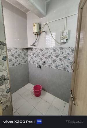 Bathroom in 1.5 BHK Apartment at Wadgaon Sheri – for Rent