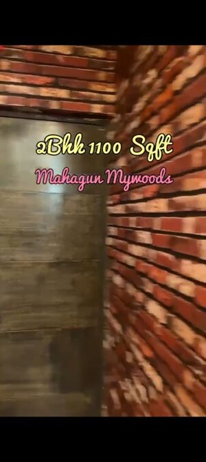 Staircase in 2 BHK Apartment at Mahagun My Woods, Sector 16c Greater Noida – for Sale