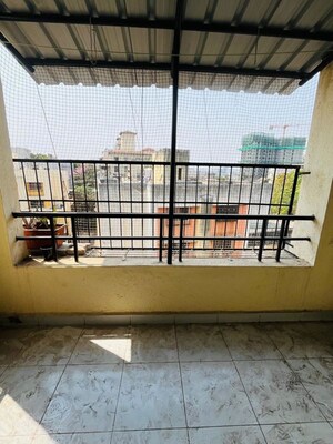 Balcony in 1 BHK Apartment at Wadgaon Sheri – for Rent