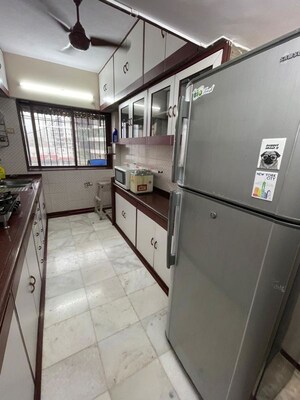 Kitchen in 1.5 BHK Apartment at Pali Hill – for Rent