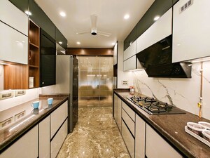 Kitchen in 4 BHK Apartment at Sheth Vasant Oasis, Andheri East – for Sale