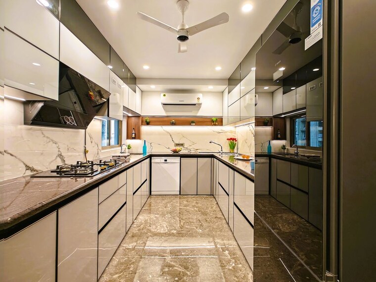 Kitchen, sheth-vasant-oasis 4 Bedroom 1866 Sq.Ft. Apartment In Andheri East Mumbai 10182766