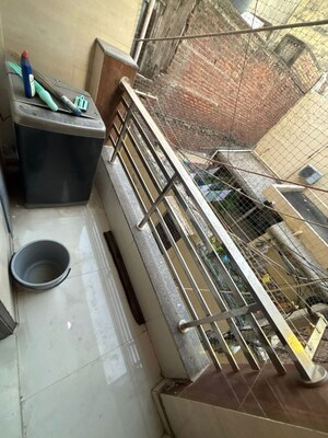 Balcony in 1 BHK Builder Floor at Dwarka Mor – for Rent