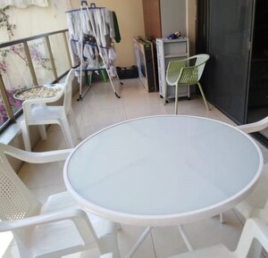 Bathroom in 2 BHK Apartment at Sundervan Crystal CHS, Andheri West – for Rent