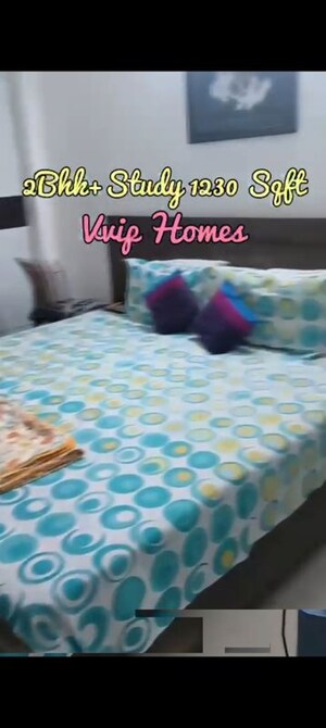 Bedroom in 2.5 BHK Apartment at VVIP Homes, Gaur City 2 – for Sale