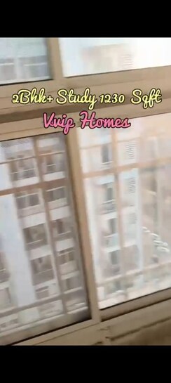 2.5 BHK + Study Room Apartment For Sale in VVIP Homes