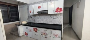 Kitchen in 3 BHK Apartment at The Greater Ganga Panama, Pimple Nilakh – for Rent