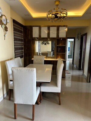 Dining area in 3 BHK Apartment at Ideal Heights, Sealdah – for Sale