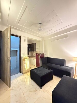 Living Room in 1 BHK Apartment at Saket – for Rent