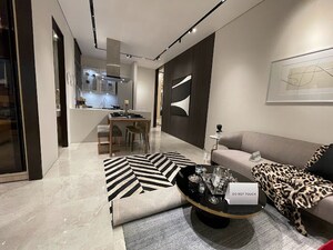 Living Room in 3 BHK Apartment at Oberoi Springs, Andheri West – for Rent