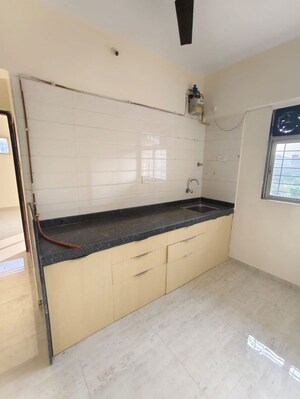 Bathroom in 1 BHK Apartment at Fiama Residency, Thane West – for Rent