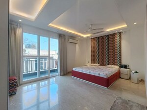 Living Room in 3 BHK Builder Floor at Pamposh Enclave – for Rent