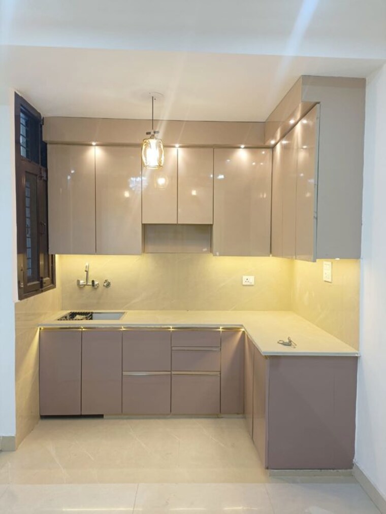 Kitchen, vasundhara sector 10 3 Bedroom 1250 Sq.Ft. Builder Floor In Vasundhara Sector 10 Ghaziabad 10183092