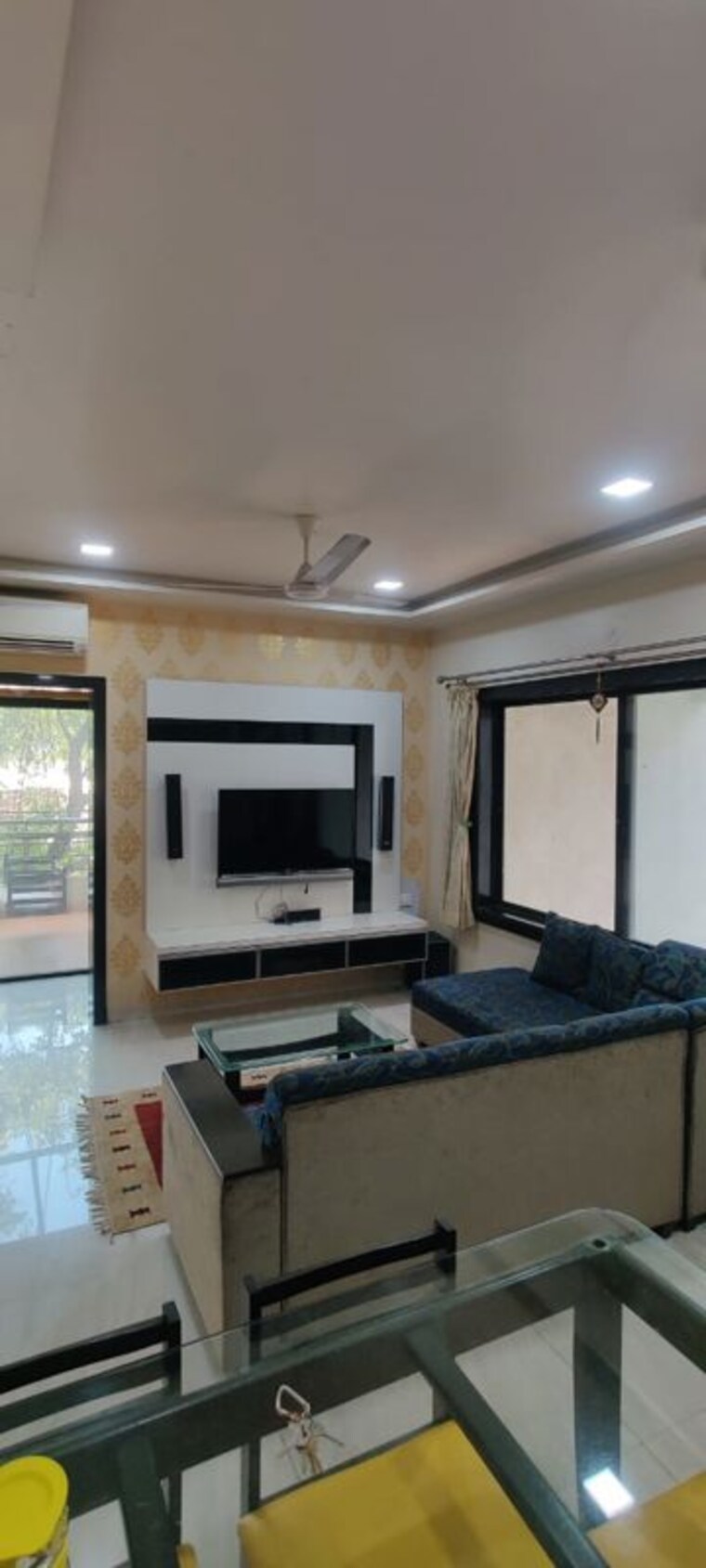 Living Room, ram-green-hive-plus 1 Bedroom 493 Sq.Ft. Apartment In Phursungi Pune 10183100