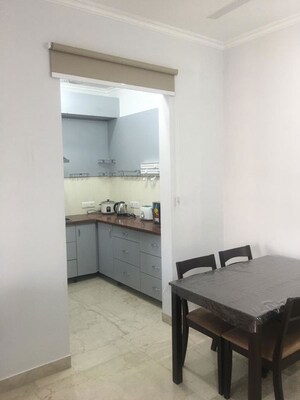 Kitchen in 3 BHK Builder Floor at Safdarjung Enclave – for Rent