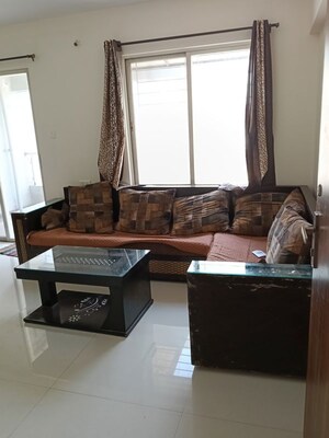 Living Room in 1 BHK Apartment at Adi W 57, Wakad – for Rent
