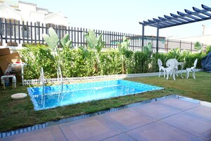 Swimming Pool in 4 BHK Villa at Surya Valencia, Sreeramanahalli – for Sale